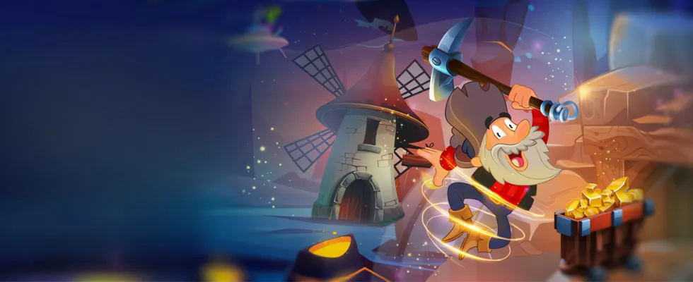 Welkomstbonusbanner van Gratorama Casino met gratis speelkrediet en matchbonus